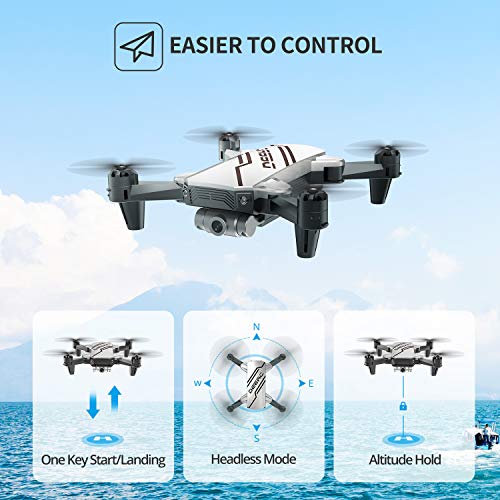 DEERC D20 Mini Drone for Kids with 720P HD FPV Camera Remote Control Toys Gifts for Boys Girls with Altitude Hold, Headless Mode, One Key Start Speed Adjustment, 3D Flips 2 Batteries, Silver | The Storepaperoomates Retail Market - Fast Affordable Shopping
