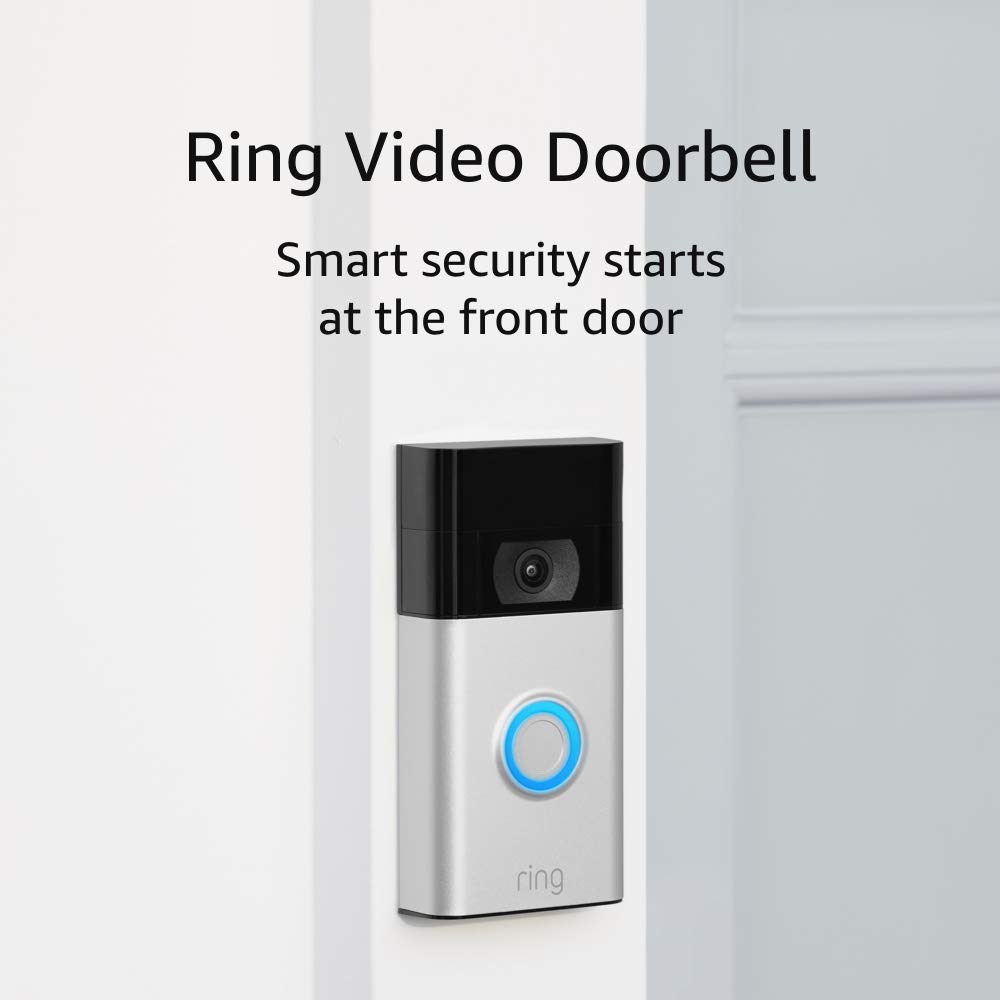 Certified Refurbished Ring Video Doorbell – newest generation, 2020 release – 1080p HD video, improved motion detection, easy installation – Satin Nickel | The Storepaperoomates Retail Market - Fast Affordable Shopping