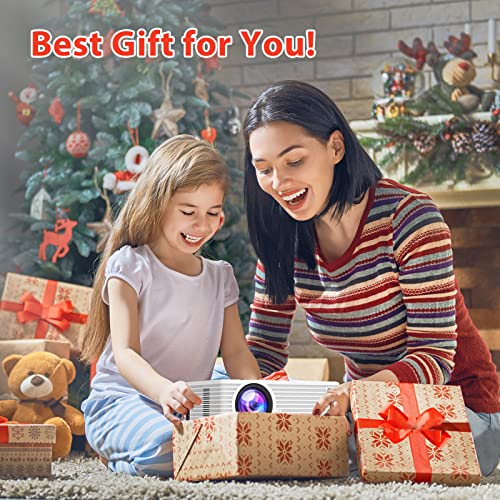 2022 Updated Video Projector with WiFi and Bluetooth, Full HD 1080P Supported Home Movie projector, Portable Outdoor Home Theater Compatible with HDMI, USB, TV Stick, Smartphone, Laptop | The Storepaperoomates Retail Market - Fast Affordable Shopping