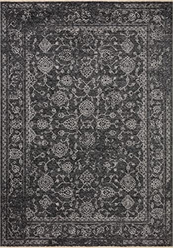 Loloi II Vance Collection Charcoal / Dove 2′-7″ x 8′-0″ Runner Rug | The Storepaperoomates Retail Market - Fast Affordable Shopping