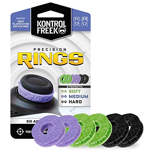 KontrolFreek Precision Rings | Aim Assist Motion Control for Playstation 4 (PS4), Xbox One, Switch Pro & Scuf Controller (Black/Purple/Green) | The Storepaperoomates Retail Market - Fast Affordable Shopping