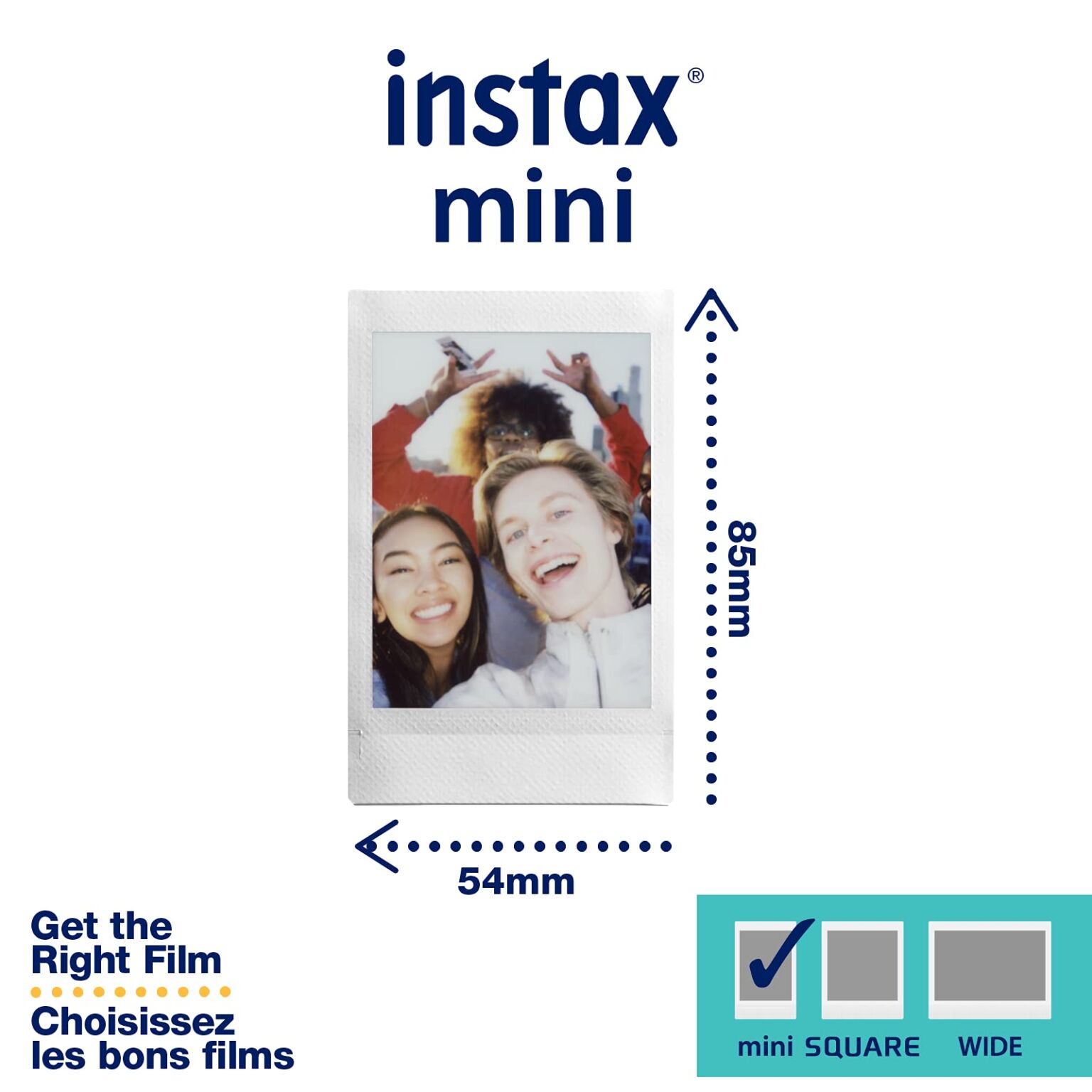 Fujifilm Instax Mini Instant Film Twin Pack (White) | The Storepaperoomates Retail Market - Fast Affordable Shopping