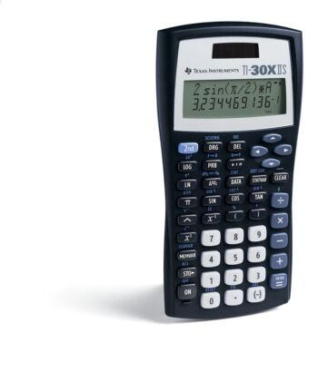 Texas Instruments TI-30XIIS Scientific Calculator, Black with Blue Accents | The Storepaperoomates Retail Market - Fast Affordable Shopping
