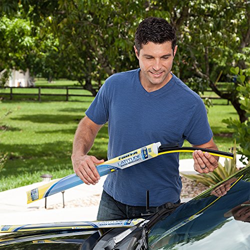 Rain-X 5079281-2 Latitude 2-In-1 Water Repellent Wiper Blades, 26 Inch Windshield Wipers (Pack Of 1), Automotive Replacement Windshield Wiper Blades With Patented Rain-X Water Repellency Formula | The Storepaperoomates Retail Market - Fast Affordable Shopping