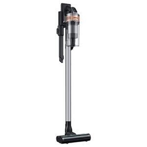 SAMSUNG Jet 75 Pet Cordless Stick Vacuum Cleaner, Lightweight w/ Turbo Brush, Mini Motorized Tool, Removable Battery, Powerful Cleaning for Hardwood Floors, Carpets, Area Rugs, VS20T7512N7/AA, Silver