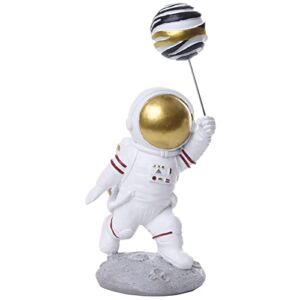 POINTNIO Astronaut Statues Kids Toys Decoration for Home Desktop Bookshelf, Spaceman Statues for Kids Room Decor ,Child Holiday and Birthday Gifts(Neptune)