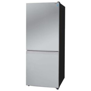 Danby DBMF100C1SLDB 24″ 10 cu. ft. Bottom Freezer Refrigerator in Stainless Steel