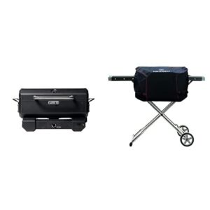 Masterbuilt Portable Charcoal Grill + Grill Cover Bundle