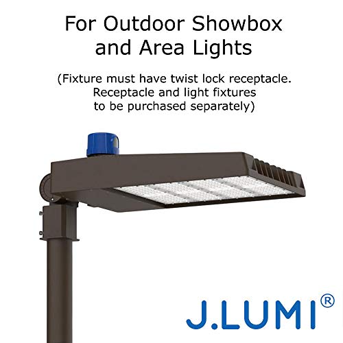 J.LUMI YCA1008 Twist Lock Photocell for Outdoor Lights, UL Listed, Next Gen Electronics, Photocell for Outdoor Lights, Twist Lock Photo Control Light Sensor, Dusk to Dawn Light Sensor, Blue | The Storepaperoomates Retail Market - Fast Affordable Shopping