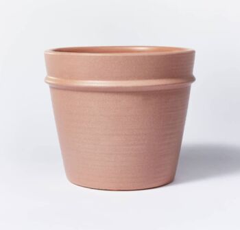 Earthenware Tabletop Decorative Planter – Threshold™ Designed with Studio McGee (Rose) | The Storepaperoomates Retail Market - Fast Affordable Shopping