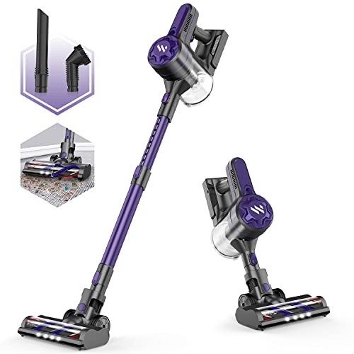 Cordless Vacuum Cleaner with 80000 RPM High-Speed Brushless Motor, 250W Brushless Motor Stick Vacuum Lightweight Handheld Vacuum for Hard Floor Carpet Car Pet Hair | The Storepaperoomates Retail Market - Fast Affordable Shopping
