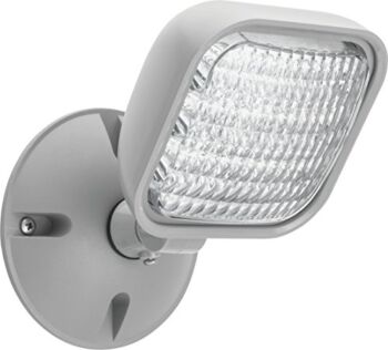Lithonia Lighting ERE GY SGL WP M12 LED One Single Head Emergency Light, Gray | The Storepaperoomates Retail Market - Fast Affordable Shopping