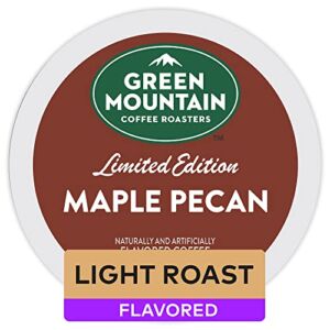 Green Mountain Coffee Roasters Maple Pecan Coffee, Keurig Single Serve K-Cup Pods, 12 Count