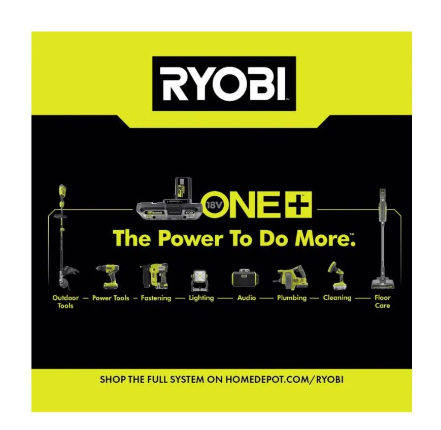 Ryobi ONE+ 18V Lithium-Ion 4.0 Ah Battery (2-Pack) with 18V Lithium-Ion Charger | The Storepaperoomates Retail Market - Fast Affordable Shopping