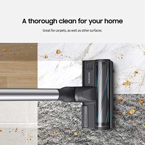 SAMSUNG Jet 75 Pet Cordless Stick Vacuum Cleaner, Lightweight w/ Turbo Brush, Mini Motorized Tool, Removable Battery, Powerful Cleaning for Hardwood Floors, Carpets, Area Rugs, VS20T7512N7/AA, Silver | The Storepaperoomates Retail Market - Fast Affordable Shopping