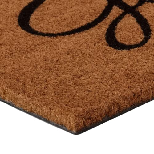 THRESHOLD – ‘Be Our Guest’ Doormat Black (30×18) | The Storepaperoomates Retail Market - Fast Affordable Shopping