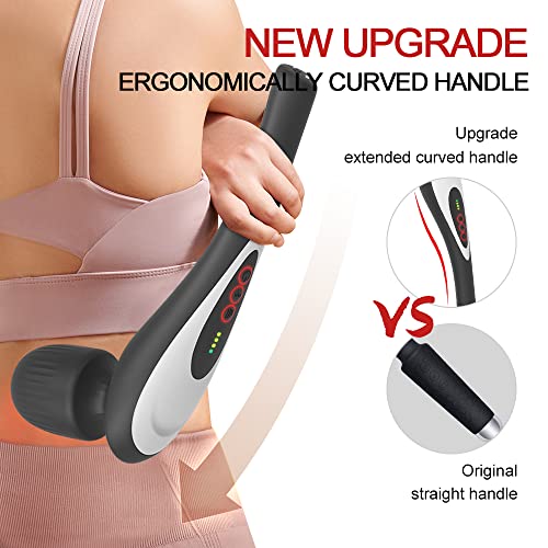 Rechargeable Personal Hand Held Deep Tissue Vibrating Massager for Muscles, Back, Foot, Neck -Cordless Electric Percussion Body Wand Massage Gift for Women her | The Storepaperoomates Retail Market - Fast Affordable Shopping