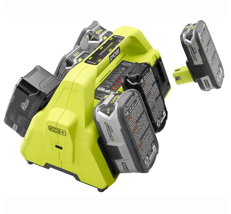 RYOBI P135k1 ONE+ 18V 6-Port Dual Chemistry IntelliPort Supercharger with USB Port and 2.0 Ah Battery | The Storepaperoomates Retail Market - Fast Affordable Shopping