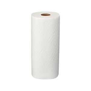 AmazonCommercial 2-Ply White Adapt-a-Size Kitchen Paper Towels|Bulk|Adapt-a-size|Individually Wrapped|FSC Certified|140 Towels per Roll (12 Rolls)(11″ x 6″ Sheet)