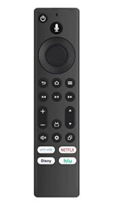 Replaced Voice Smart Remote Compatible with Insignia LED 4K UHD Smart Fire TV Edition TV NS-43DF710NA21 NS-24DF310NA21 NS-32DF310NA21 NS-39DF310NA21 NS-32F201NA22 NS-65DF710NA21 NS-70DF710NA21