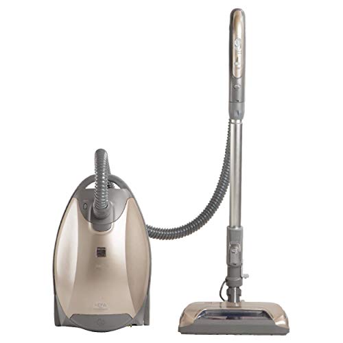 Kenmore 81714 Bundle Ultra Plush Lightweight Bagged Canister Vacuum with Pet PowerMate, HEPA, Extended Telescoping Wand, Retractable Cord, and 3 Cleaning Tools, 700 Series, Gold | The Storepaperoomates Retail Market - Fast Affordable Shopping