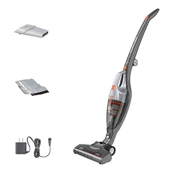 BLACK+DECKER Powerseries Cordless Stick Vacuum Cleaner & Hand Vac, 2-in-1, Titanium Gray (HSVB420J) | The Storepaperoomates Retail Market - Fast Affordable Shopping