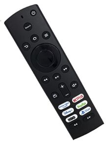 Universal Remote Control Compatible with All Insignia and Toshiba Fire TV (No Voice Search) – 6 Shortcut Keys