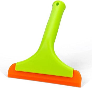 Super Flexible Silicone Squeegee, Auto Water Blade, Water Wiper, Shower Squeegee, 5.9” Blade and 7.5” Long Handle, for Car Windshield, Window, Mirror, Glass Door | The Storepaperoomates Retail Market - Fast Affordable Shopping