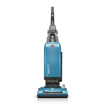 Hoover WindTunnel T-Series Tempo Bagged Upright Vacuum Cleaner with HEPA Media Filter, For Carpet and Hard Floor, UH30301, Blue | The Storepaperoomates Retail Market - Fast Affordable Shopping
