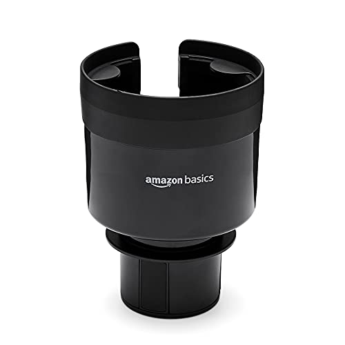 Amazon Basics Expandable Car Cup Holder with Adjustable Base, Fit Big Bottles 3.4 to 3.8-Inch | The Storepaperoomates Retail Market - Fast Affordable Shopping