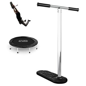 The Indo 670 Trick Scooter – Trampoline Scooter – Practice Pro Scooter Tricks – Indoors Outdoors Tramp Scooter – Perfect Stunt Scooter for Adults Teens and Kids 9 Years Up Professionals and Beginners