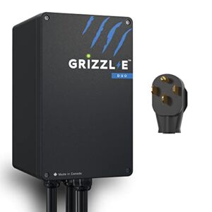 Grizzl-E Duo Level 2 Plug in EV Charger, up to 40 Amp, Two 24 feet Premium Cables (14-50 Plug)
