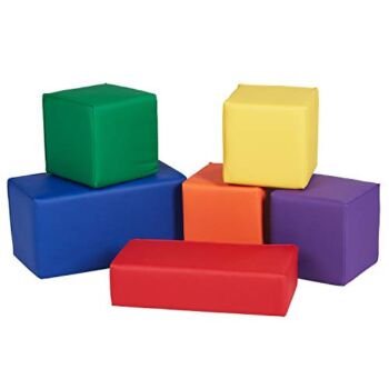 Factory Direct Partners SoftScape Stack-a-Block Big Foam Construction Building Blocks, Soft Play Set for Toddlers and Kids (6-Piece Set) – Assorted | The Storepaperoomates Retail Market - Fast Affordable Shopping