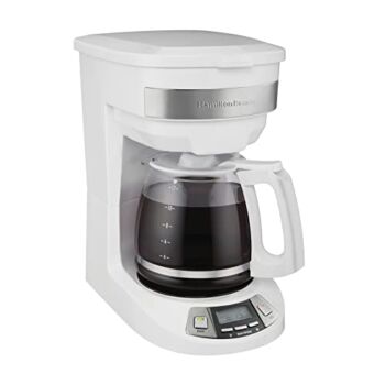 Hamilton Beach Programmable Coffee Maker Brew Options, Glass Carafe | The Storepaperoomates Retail Market - Fast Affordable Shopping