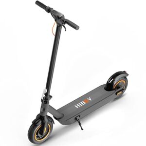 Hiboy S2 MAX Electric Kick Scooter, 40.4 Miles Range, Upgraded 500W Motor, 19 MPH Speed & 10-inch Air-Filled Tire, Portable Commuting Electric Scooter for Adults