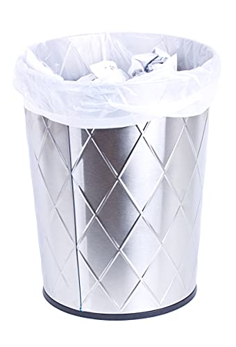 Aluf Plastics 8 Gallon 0.7 Mil White Trash Bags – 20″ x 22″ – Pack of 125 – for Home, Kitchen, Bathroom, & Office | The Storepaperoomates Retail Market - Fast Affordable Shopping