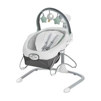 Graco Soothe ‘n Sway LX Baby Swing with Portable Bouncer, Derby | The Storepaperoomates Retail Market - Fast Affordable Shopping