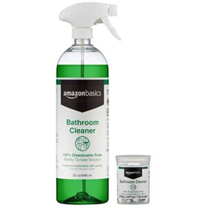 Amazon Basics Dissolvable Bathroom Cleaner Kit with 3 Refill Pacs