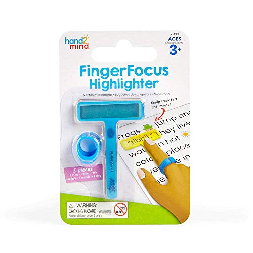 hand2mind Finger Focus Highlighter, Dyslexia Tools For Kids, Guided Reading Strips, ADHD Tools, Colored Overlays for Reading, Reading Tools for Kids, Calm strips, Homeschool Supplies (1 Pack) | The Storepaperoomates Retail Market - Fast Affordable Shopping