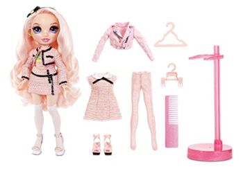 Rainbow High Bella Parker – Pink Fashion Doll with 2 Complete Doll Outfits to Mix & Match and Doll Accessories, Great Gift for Kids 6-12 Years Old | The Storepaperoomates Retail Market - Fast Affordable Shopping