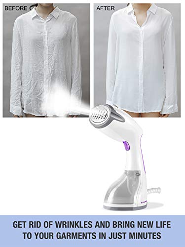 BEAUTURAL Steamer for Clothes, Portable Handheld Garment Fabric Wrinkles Remover, 30-Second Fast Heat-up, Auto-Off, Large Detachable Water Tank | The Storepaperoomates Retail Market - Fast Affordable Shopping