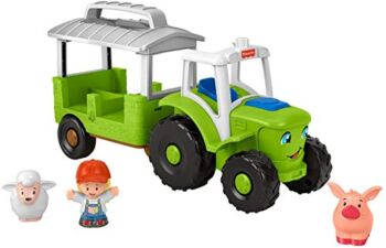 Fisher-Price Little People Caring for Animals Tractor, push-along musical farm truck for toddlers and preschool kids | The Storepaperoomates Retail Market - Fast Affordable Shopping