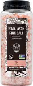 Soeos Himalayan Pink Salt 39oz (1.1kg), Non-GMO, Kosher, Course Grain, Nutrient and Mineral Dense for Health, Gourmet Pure Crystal Pink Salt, Pink Salt for Grinder, Pink Sea Salt, Himalayan Salt,2.4 Pound (Pack of 1)