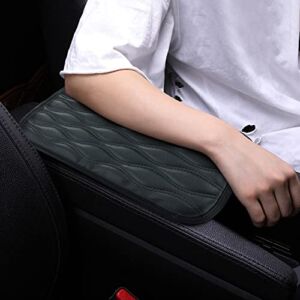 SUHU Auto Center Console Cover Pad Universal Fit for SUV/Truck/Car, Waterproof Car Armrest Seat Box Cover, Leather Auto Armrest Cover