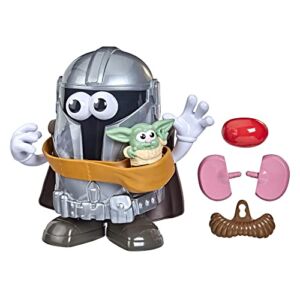 Mr Potato Head The Yamdalorian and The Tot, Potato Head Toy for Kids Ages 2 and Up, Star Wars-Inspired Toy, Includes 14 Parts and Pieces