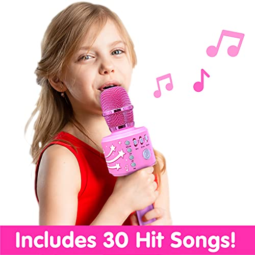 Motown Magic, Bluetooth Karaoke Microphone | Includes 30 Famous Songs |Kids Karaoke Microphone | Birthday Gift for Boys and Girls Ages 3 4 5 6 7 8+ | Top Christmas 2022 Present | The Storepaperoomates Retail Market - Fast Affordable Shopping