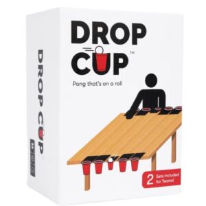 Drop Cup – Pong That’s On A Roll – Family Friendly Party Game – Adult Party Game