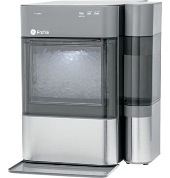 GE Profile Opal 2.0 | Countertop Nugget Ice Maker with Side Tank | Ice Machine with WiFi Connectivity | Smart Home Kitchen Essentials | Stainless Steel | The Storepaperoomates Retail Market - Fast Affordable Shopping