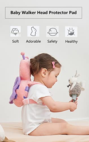 JunNeng Toddler Baby Head Protection Cushion Backpack Wear,Pink Butterfly | The Storepaperoomates Retail Market - Fast Affordable Shopping