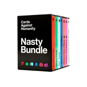Cards Against Humanity: Nasty Bundle • 6 Themed Packs + 10 New Cards
